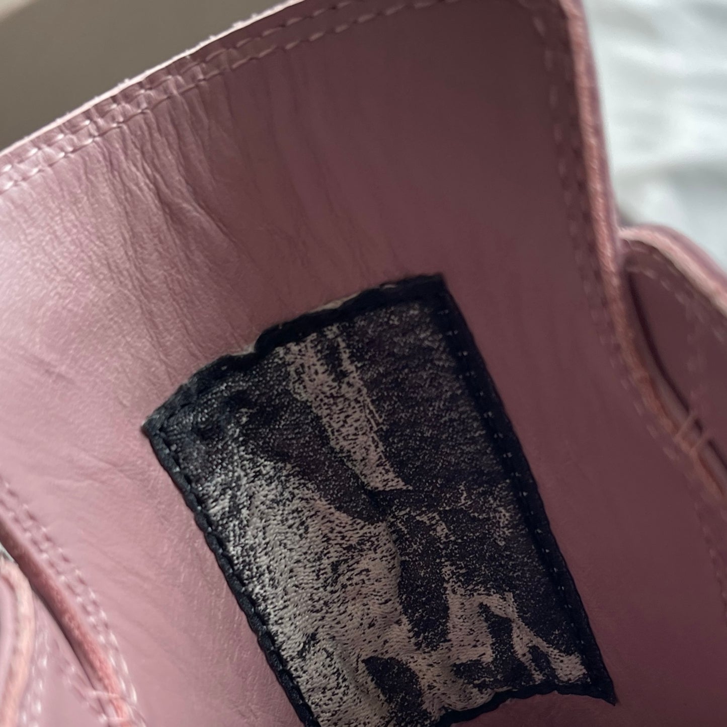 Rick Owens Pink High Sneakers