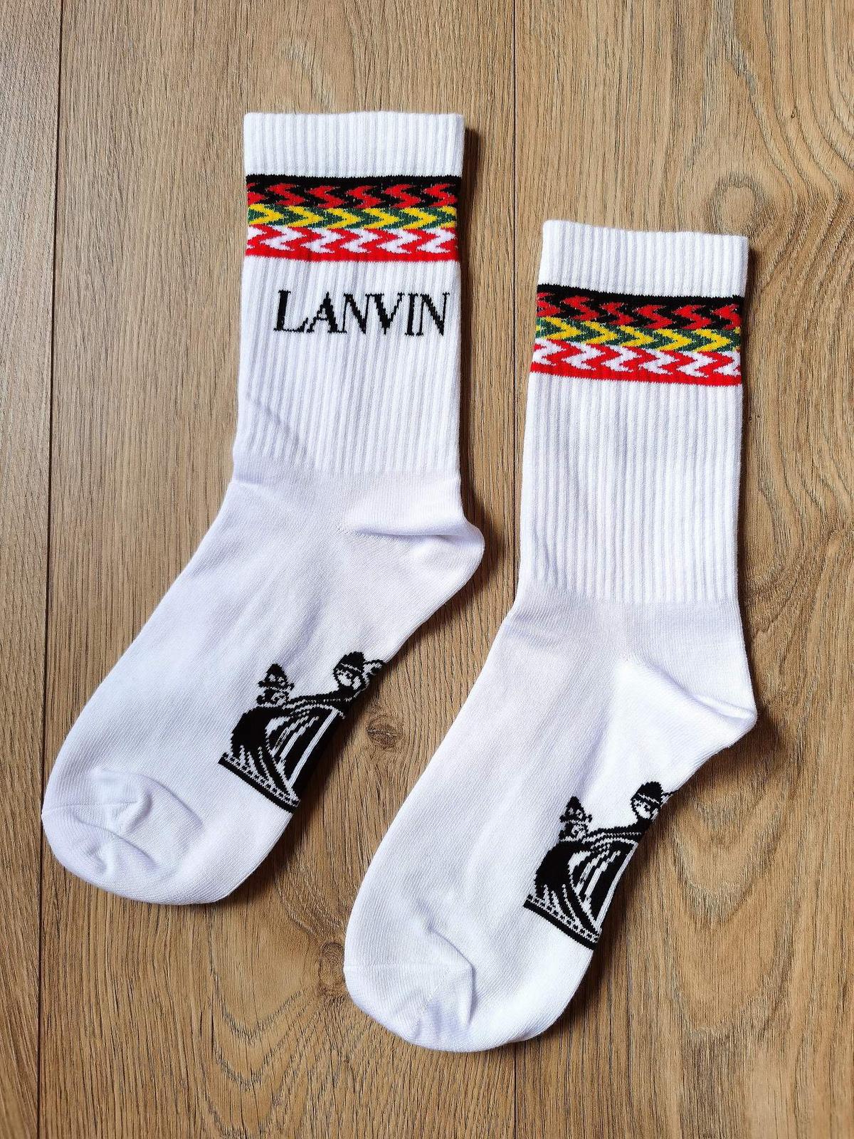 LANVIN Sports Logo Socks