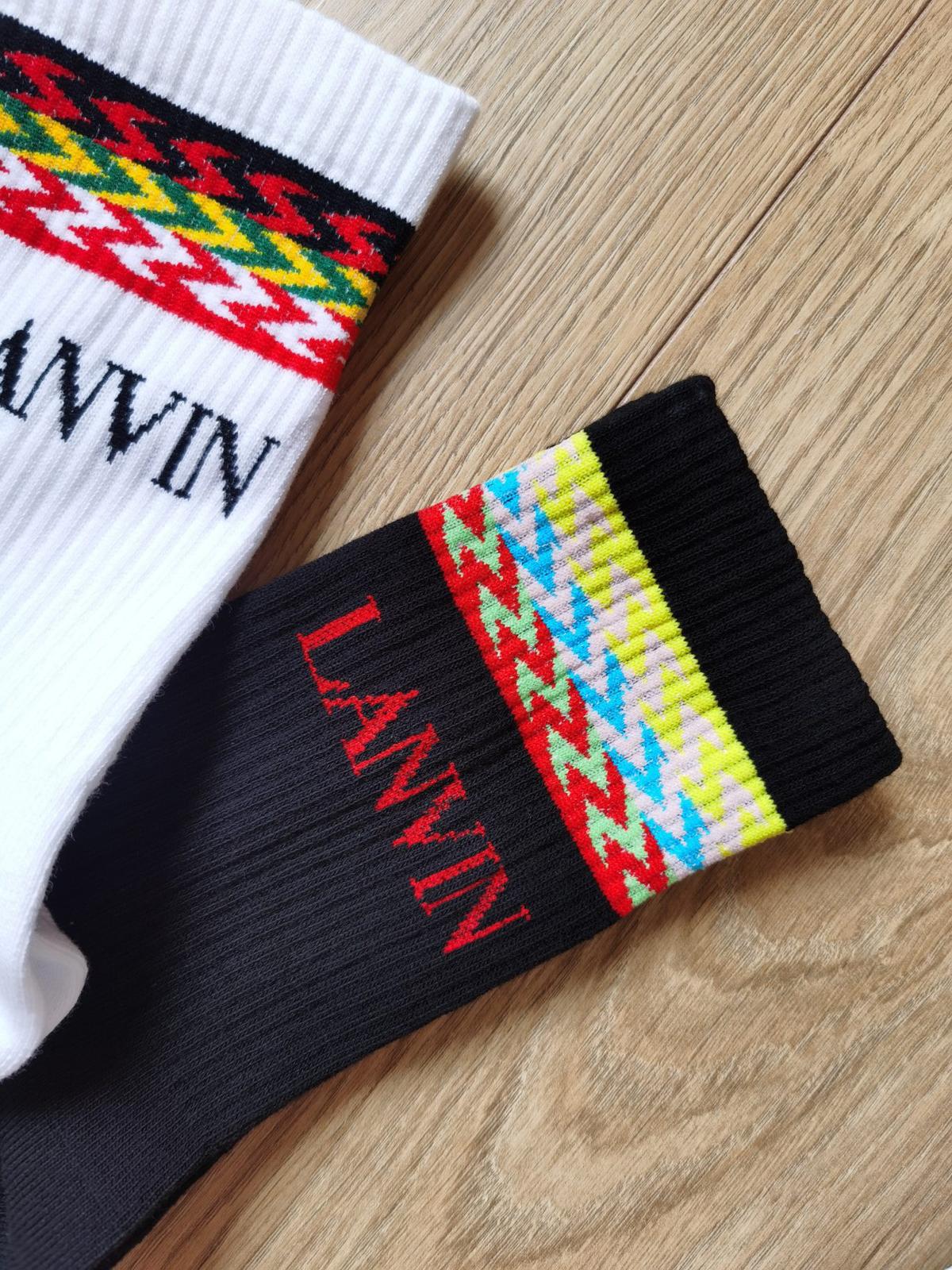 LANVIN Sports Logo Socks