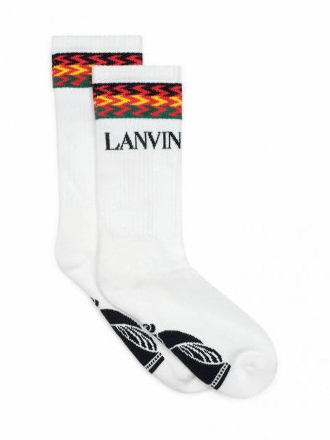 LANVIN Sports Logo Socks
