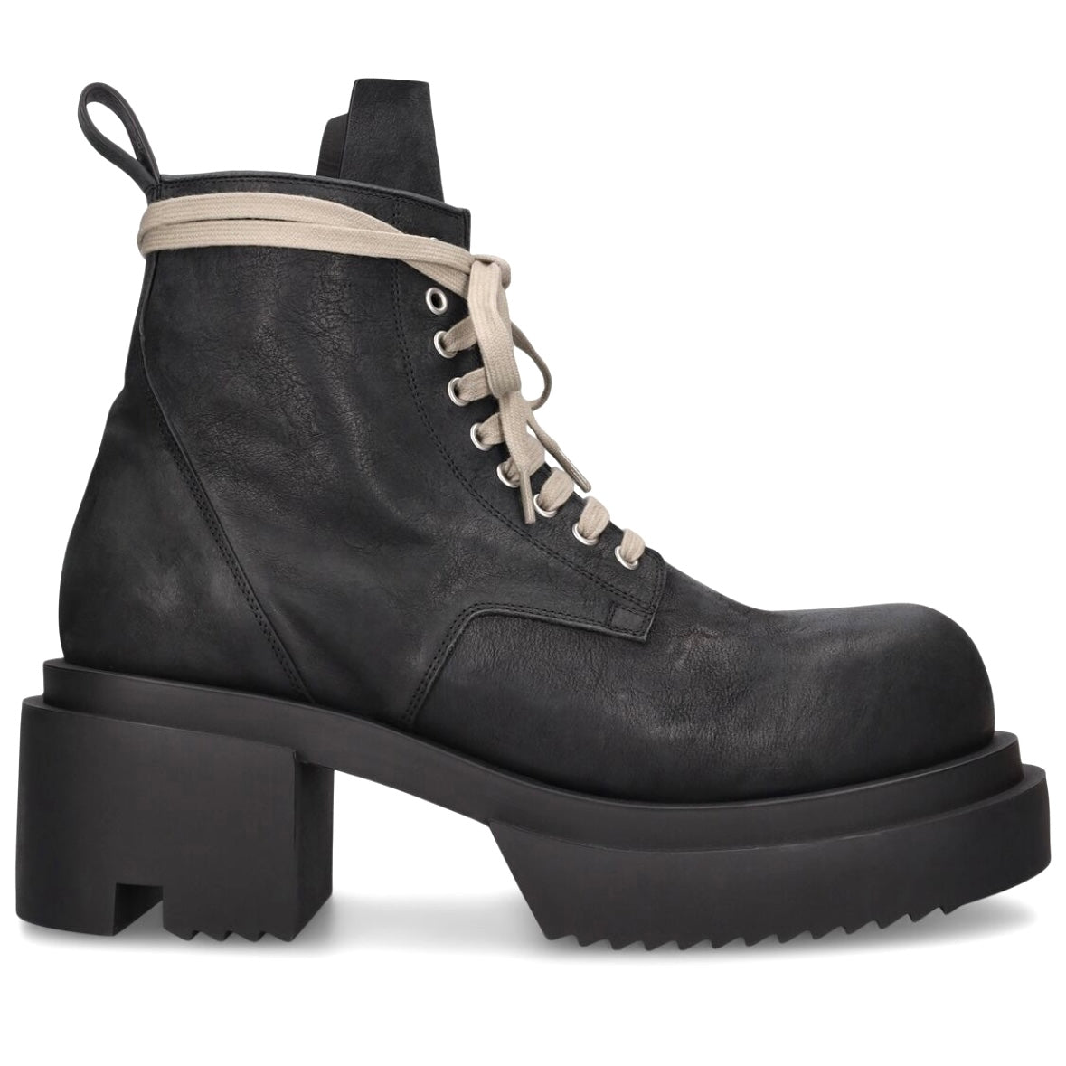 Rick Owens Leather Boots