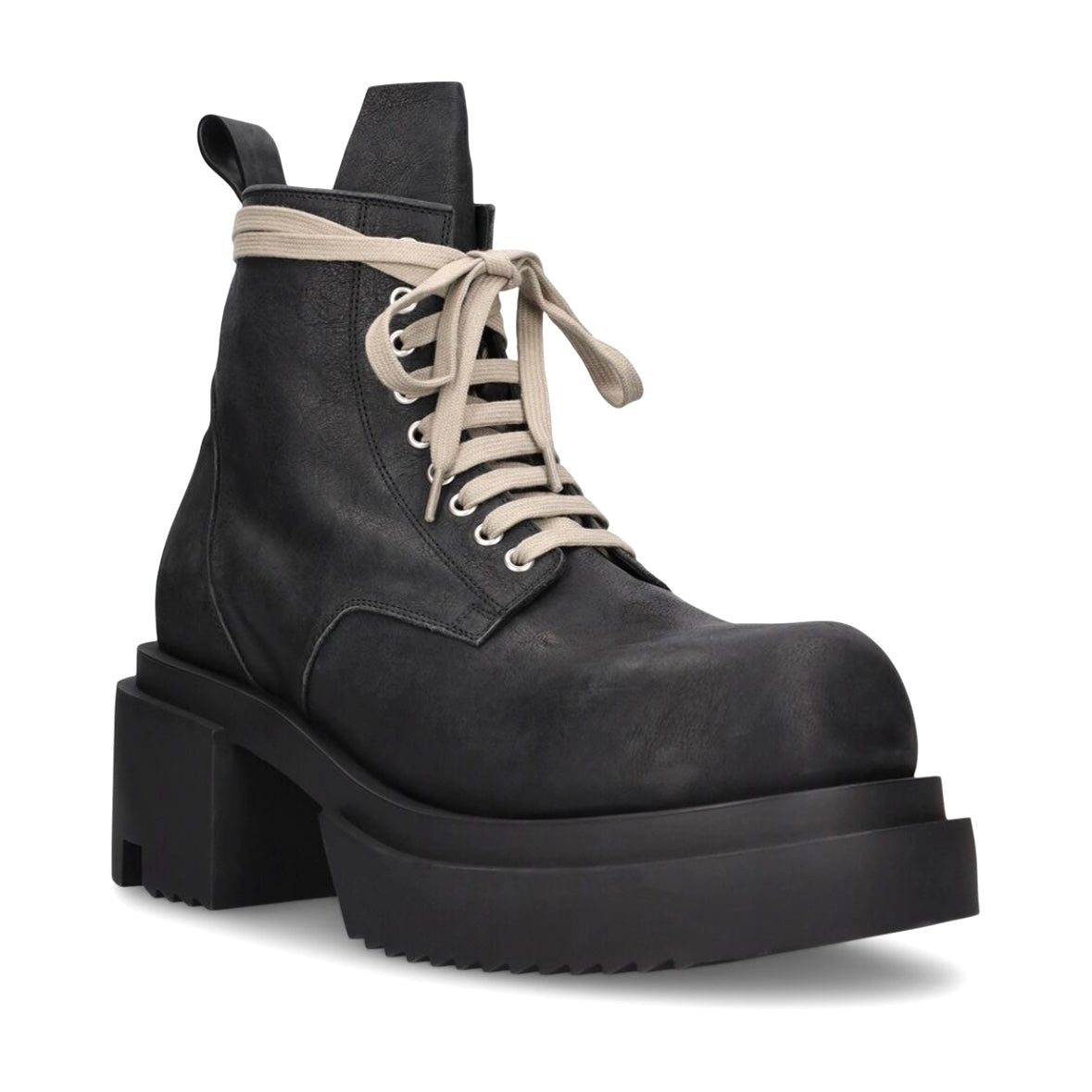 Rick Owens Leather Boots