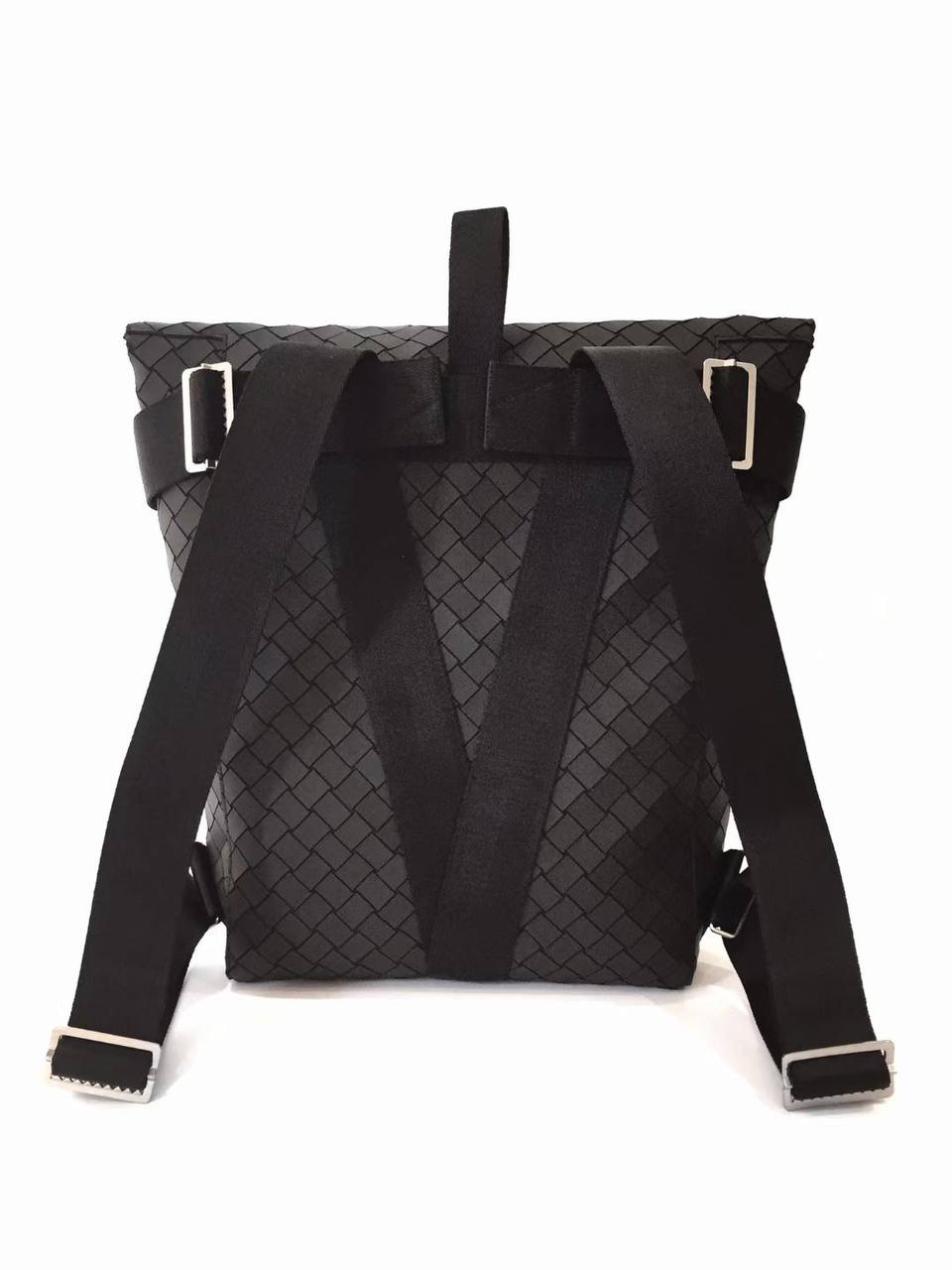 BOTTEGA VENETA Rubberised-Canvas Backpack