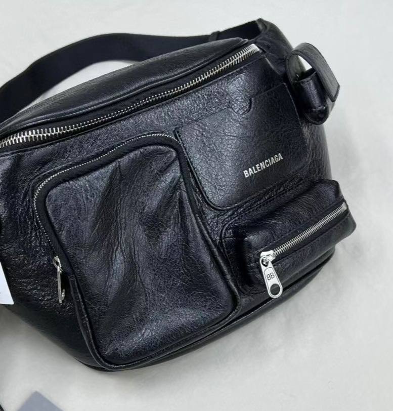 BALENCIAGA Super Busy Branded Fanny Pack