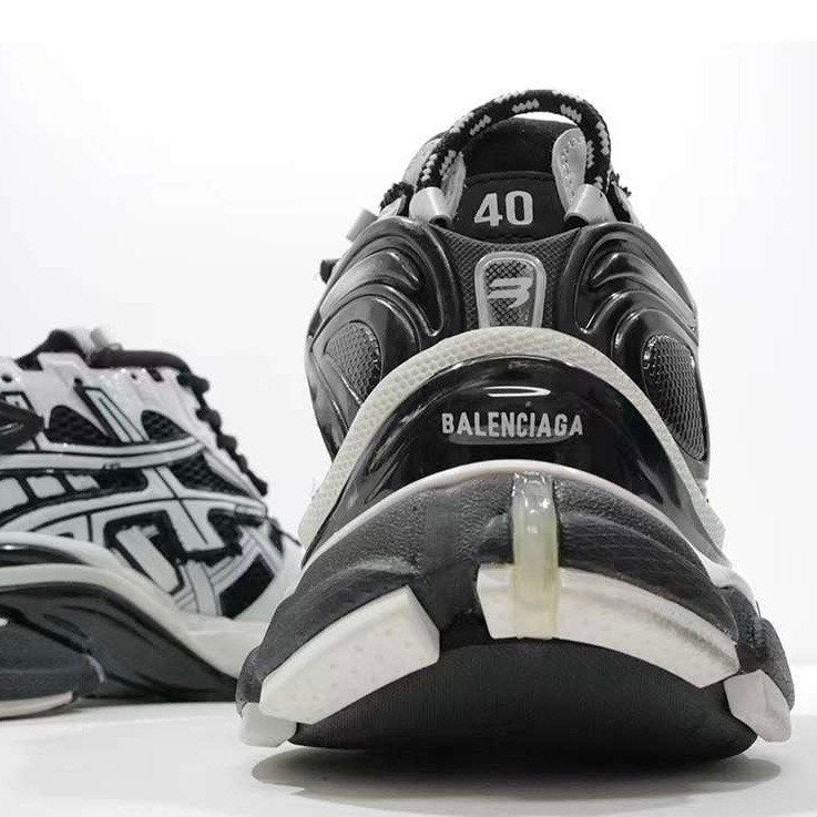 BALENCIAGA Runner Two-Tone Sneakers