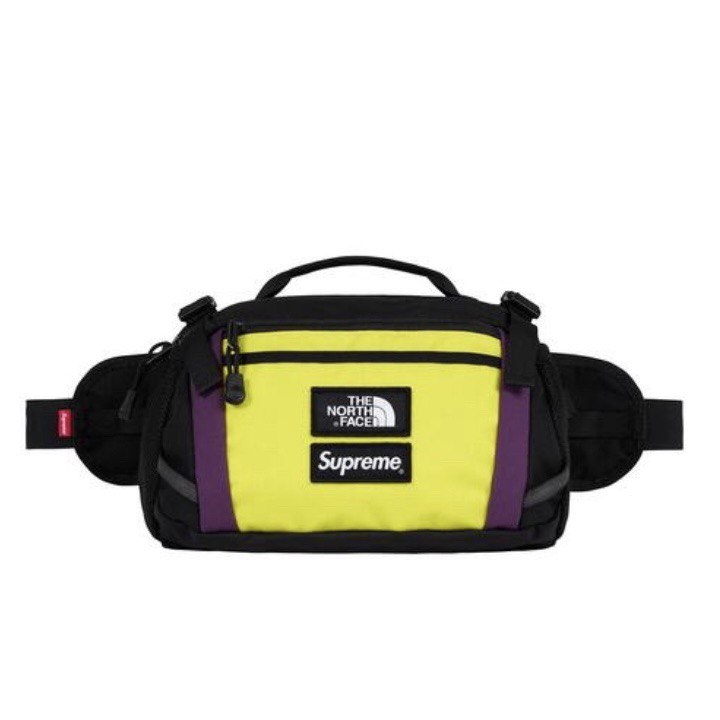 SUPREME & THE NORTH FACE Expedition Waist Bag Sulphur