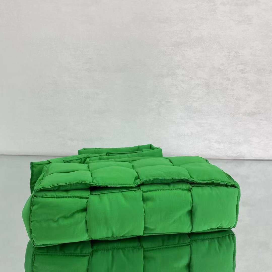 BOTTEGA VENETA Padded Tech Cassette Messenger Bag