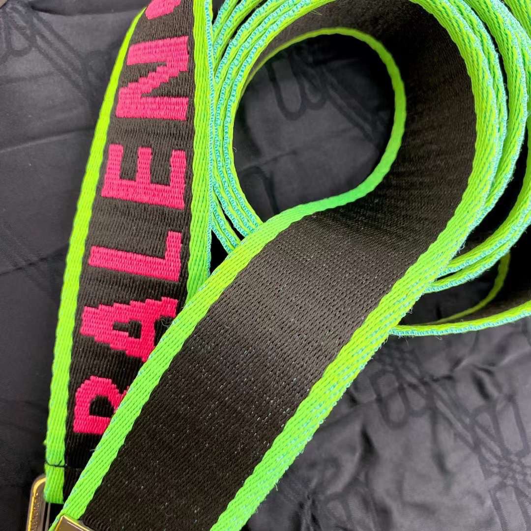 BALENCIAGA Logo D-Ring Belt