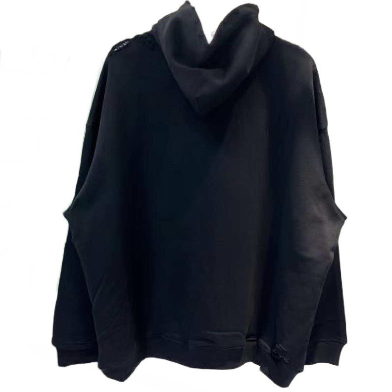 BALENCIAGA "Hello My Name is Demna" Black Hoodie