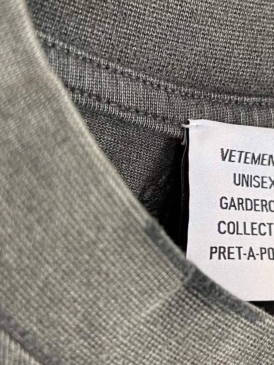 VETEMENTS My Name Is Vetements Faded T-Shirt