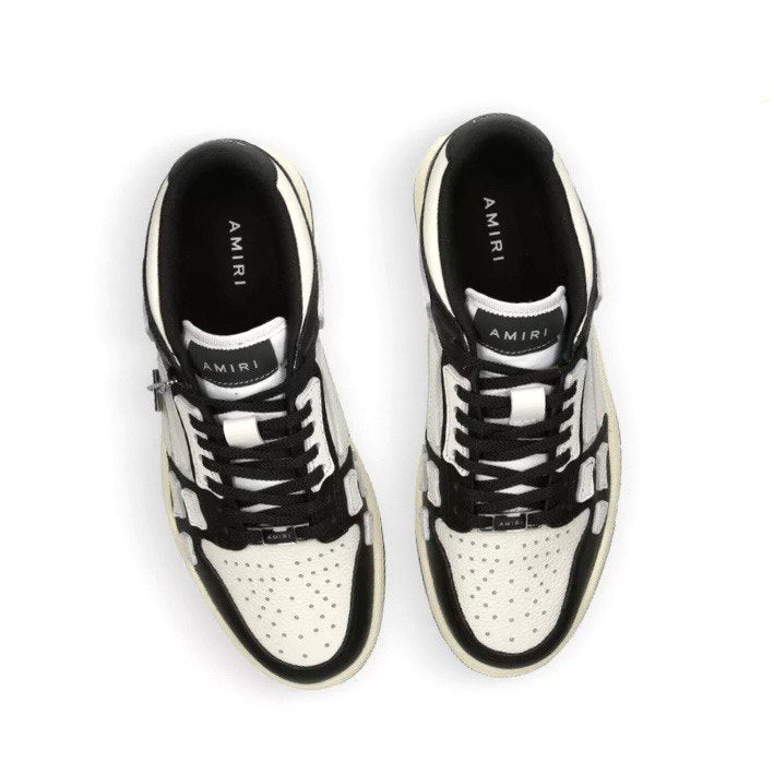 AMIRI Skel Panelled Leather Low-Top Trainers