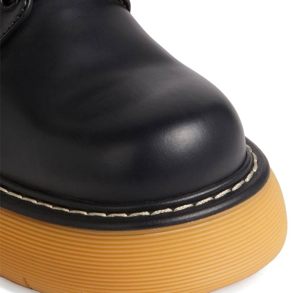 BOTTEGA VENETA The Bounce Black Leather Boots