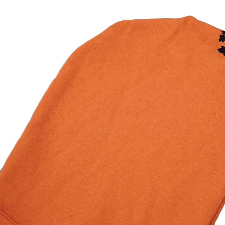 CHROME HEARTS Vine Dagger Hoodie Orange/Black