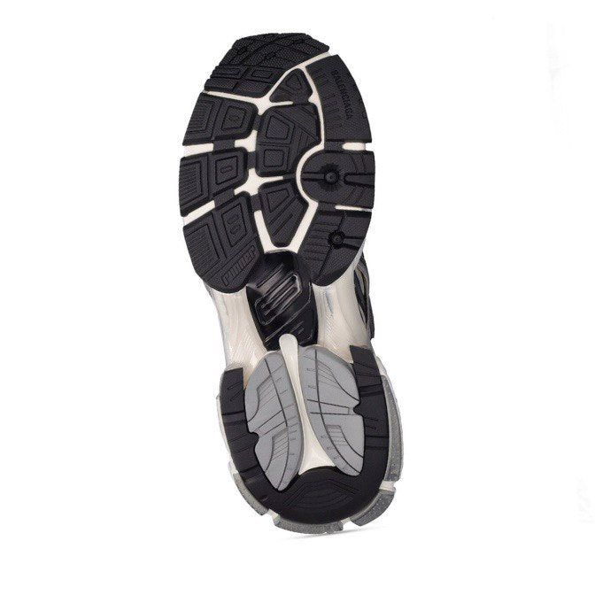 BALENCIAGA White Runner Paneled Sneakers