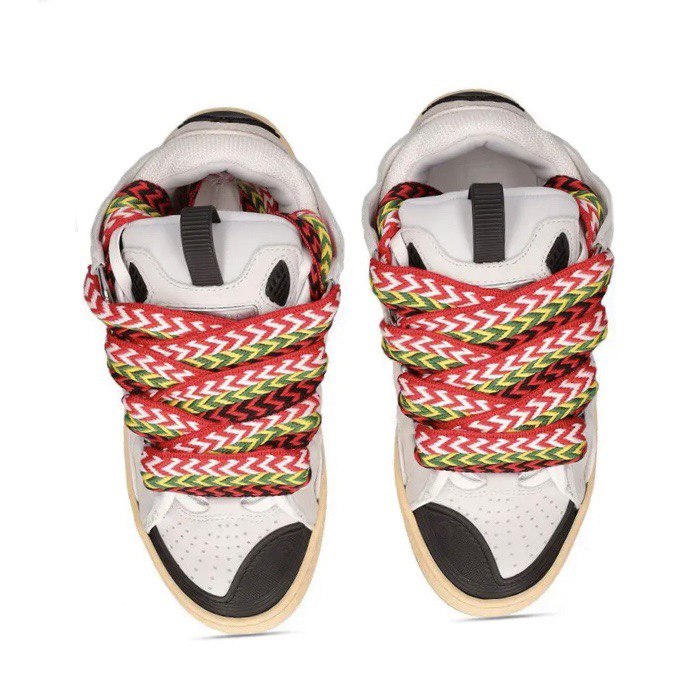 LANVIN Curb Lace-Up Sneakers