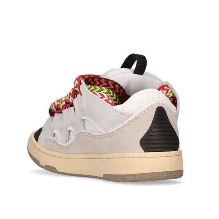 LANVIN Curb Lace-Up Sneakers