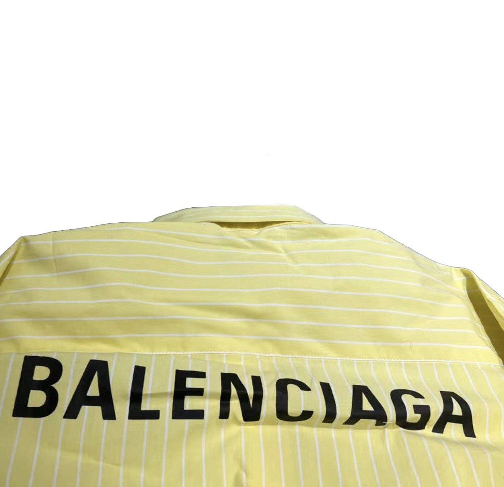 BALENCIAGA Yellow Shirt