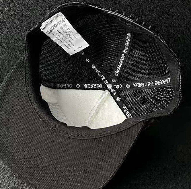 CHROME HEARTS Hollywood Trucker Hat 'White'