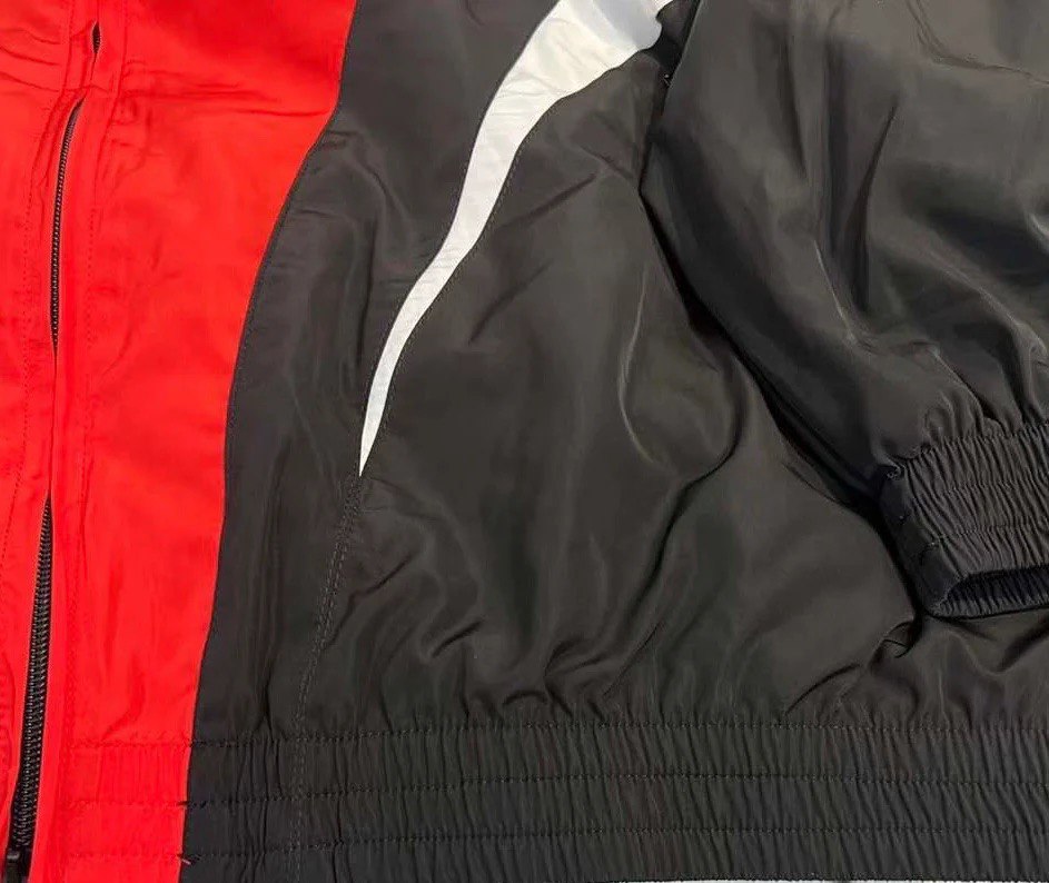 BALENCIAGA Off Shoulder Tracksuit Sports Icon Jacket