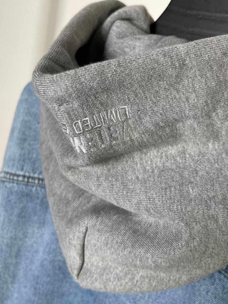VETEMENTS Oversized Denim Jacket