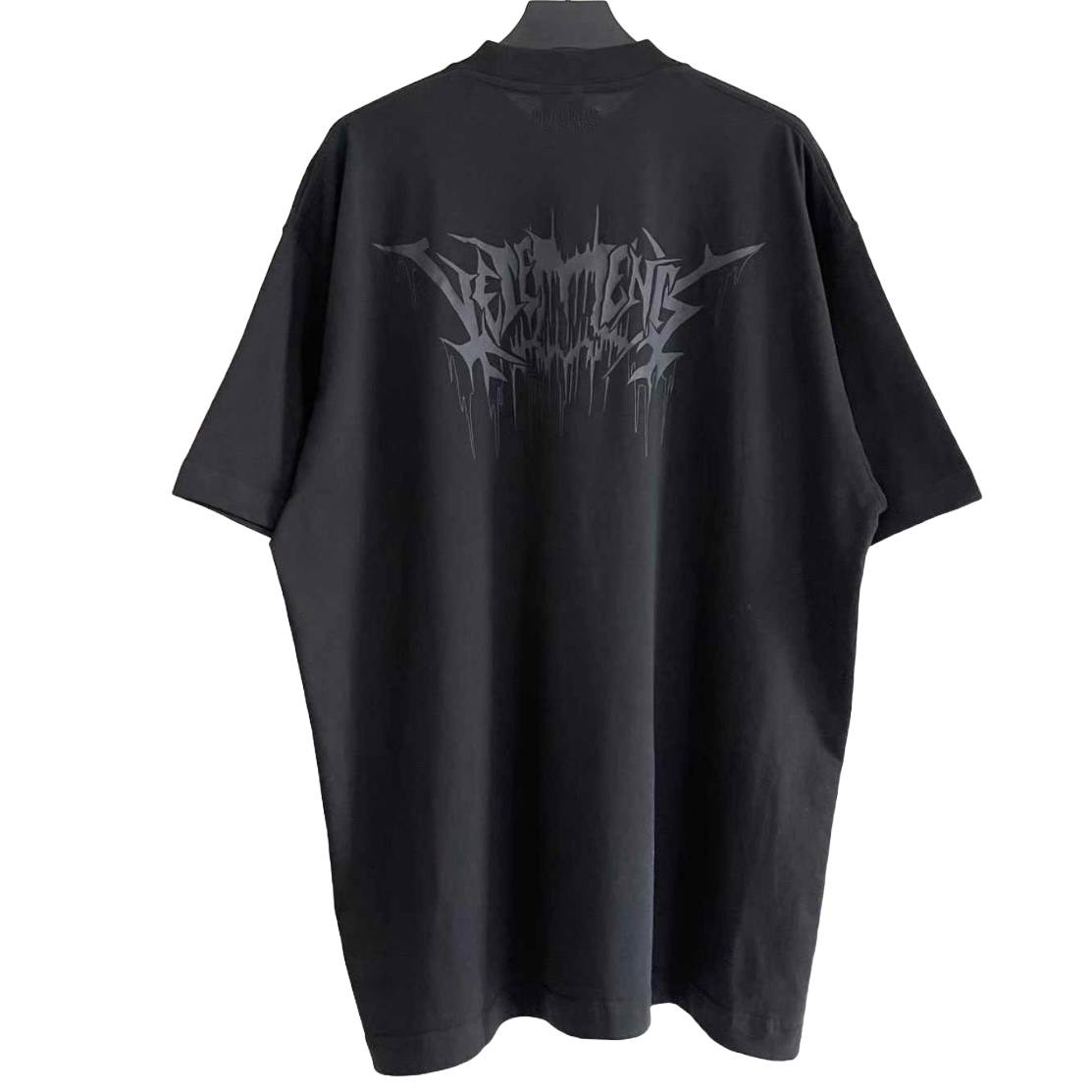 VETEMENTS Oversized Scull Printed Cotton-Jersey T-Shirt