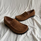 LOEWE Campo Loafers in Tobacco Suede