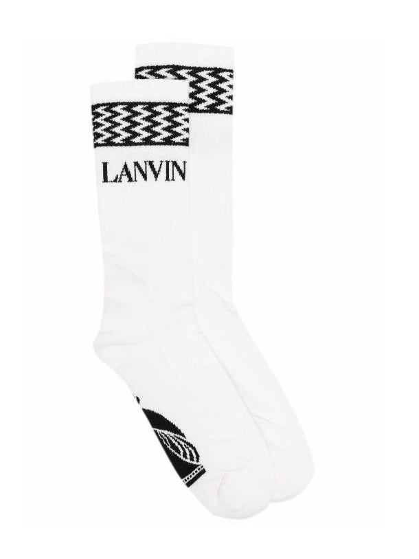 LANVIN Sports Logo Socks