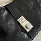 Prada Black Soft Lux Leather Medium Tote Bag