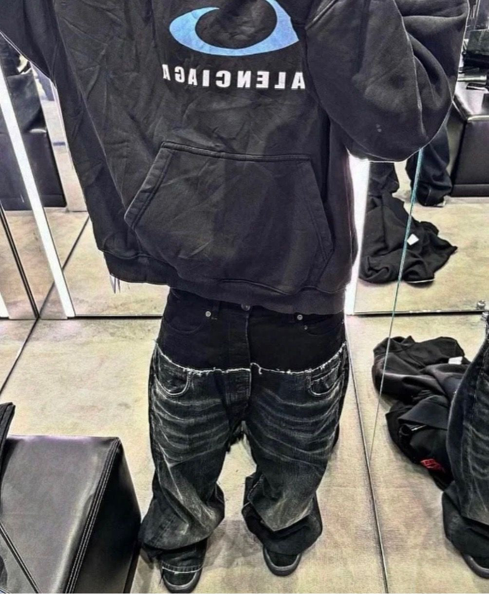 Balenciaga Black Loop  Hoodie