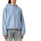 Balenciaga Regular-Fit Zip Hoodie in Blue