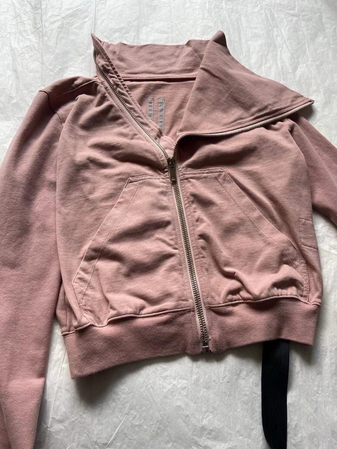 Rick Owens DRKSHDW Long-Sleeve Zip-Up Sweatshirt