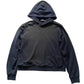 ACNE STUDIOS Stockholm Oversize Distressed Graphic Hoodie In Black