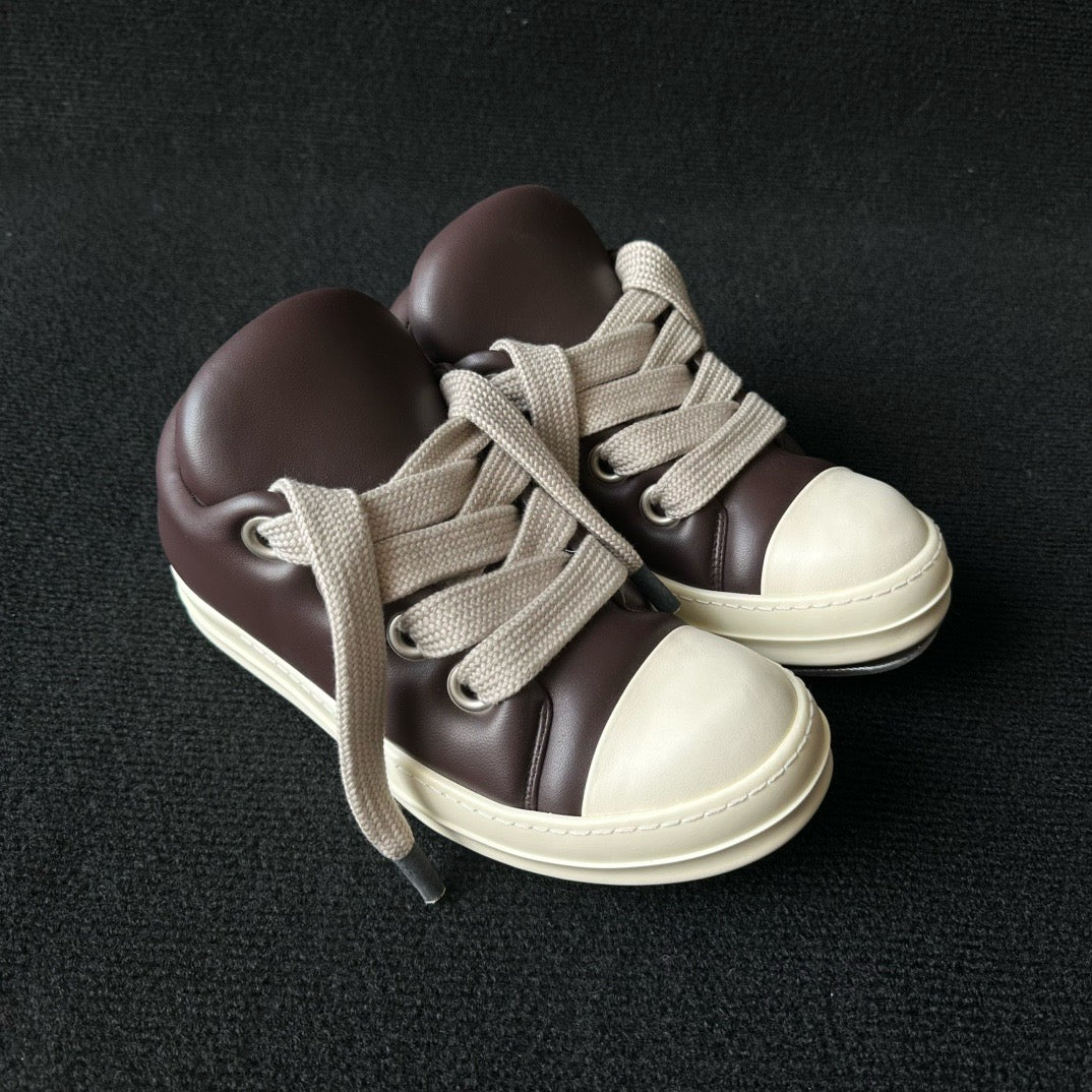 Rick Owens Jumbo Lace Sneakers in Amethyst purple