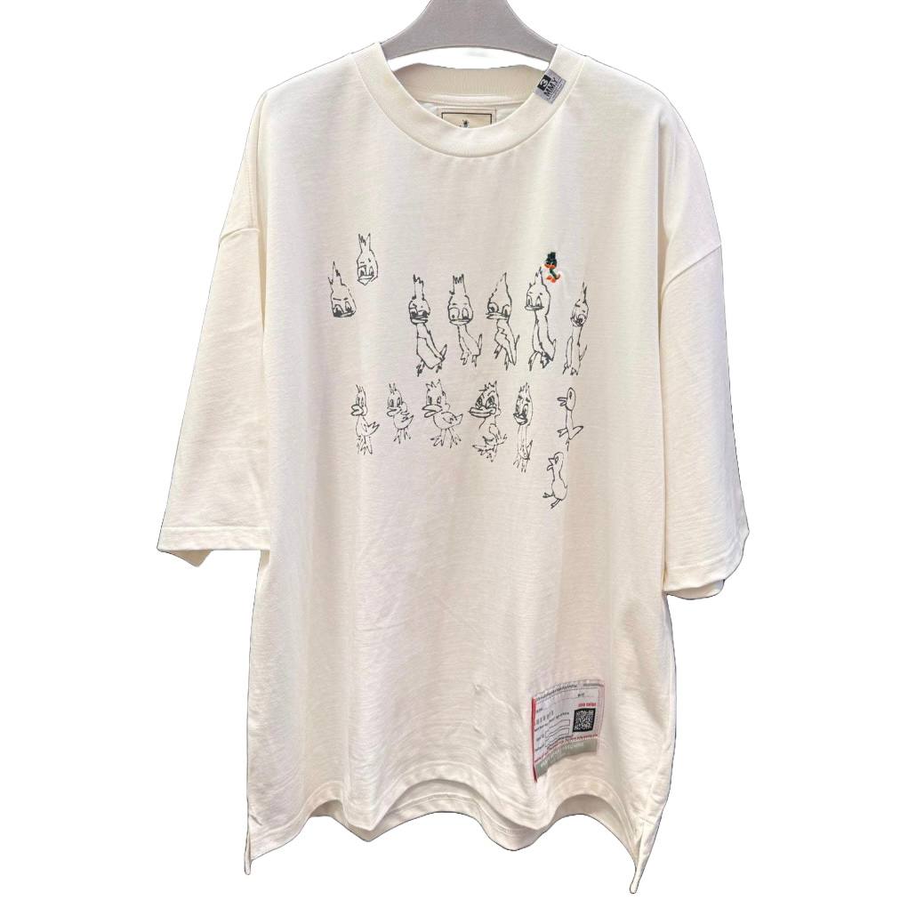 MAISON MIHARA YASUHIRO Duck Printed Cotton T-shirt