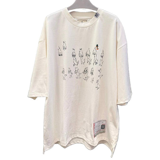 MAISON MIHARA YASUHIRO Duck Printed Cotton T-shirt