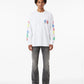 CHROME HEARTS Multicolor Cross Long Sleeve T-Shirt
