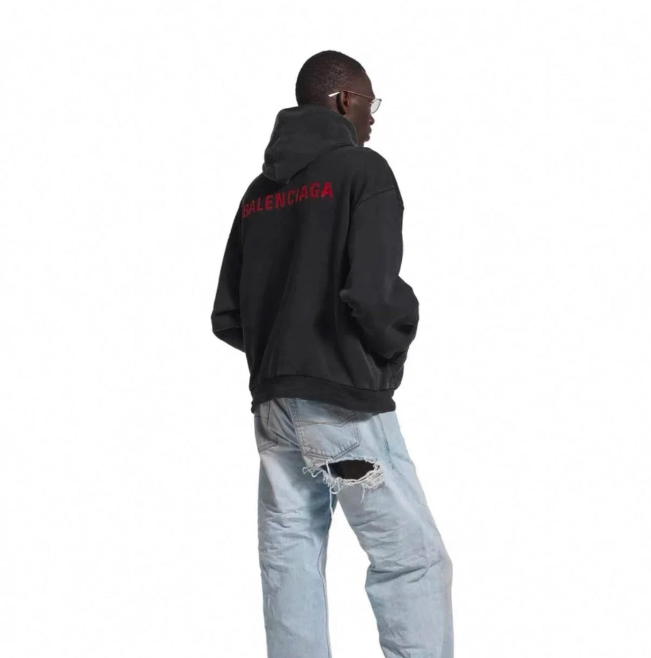Balenciaga Back Hoodie