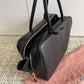 MIU MIU Black Top-Handle Leather Bag