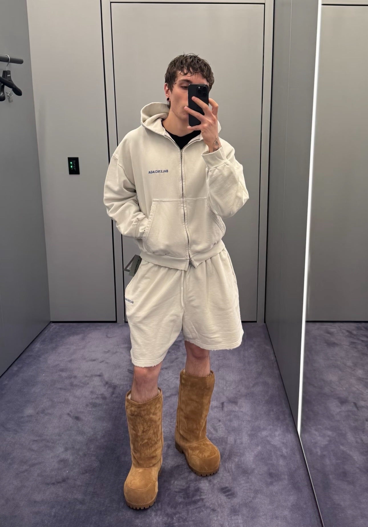 Balenciaga Zipped Sweater