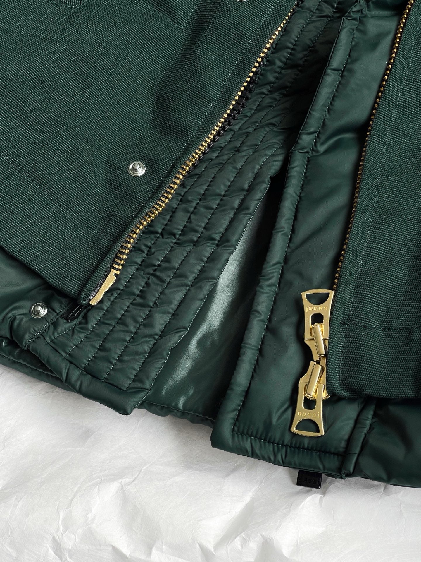 SACAI x Carhartt WIP Washed Duck Down Puffer Jacket