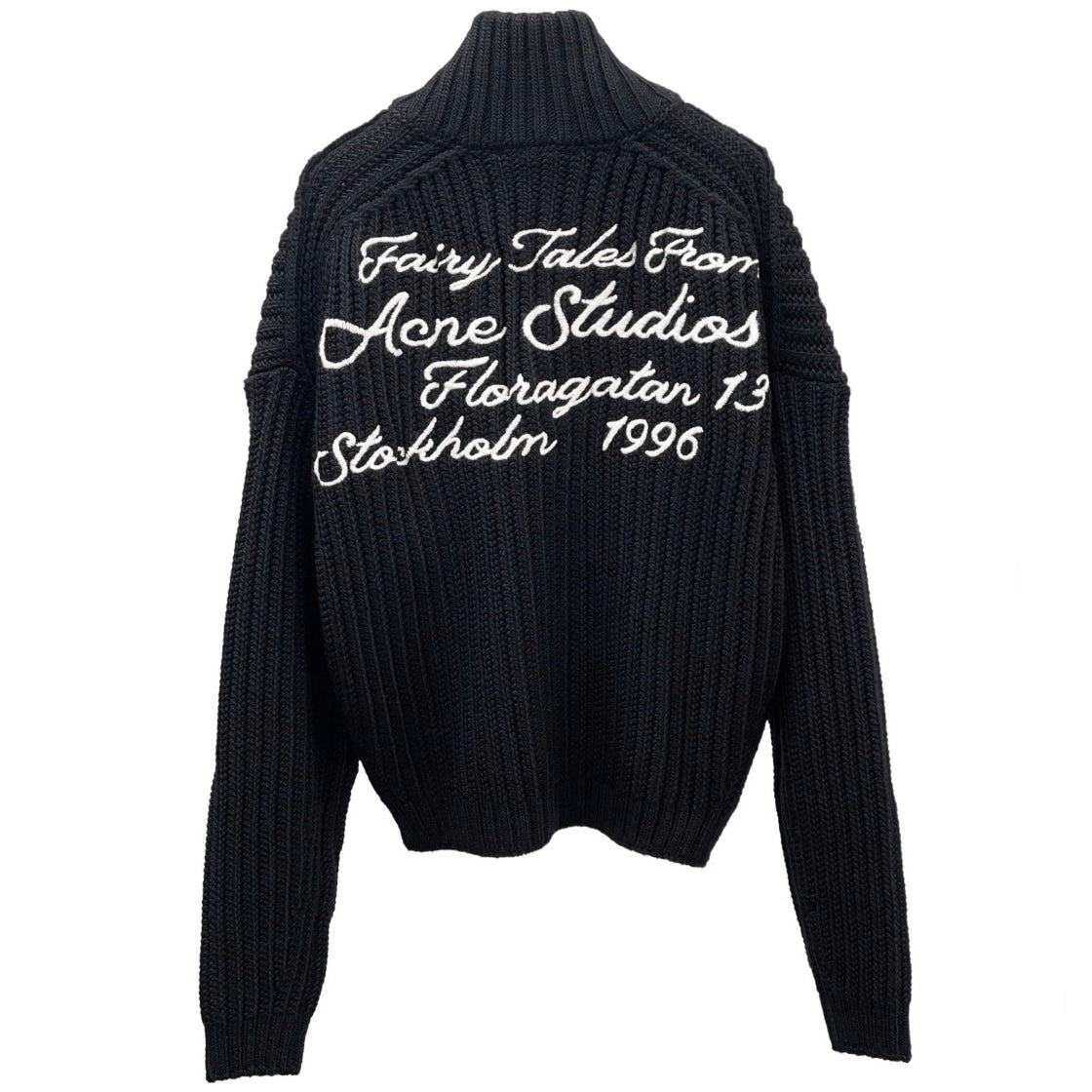 Acne Studios Wool Zip Cardigan
