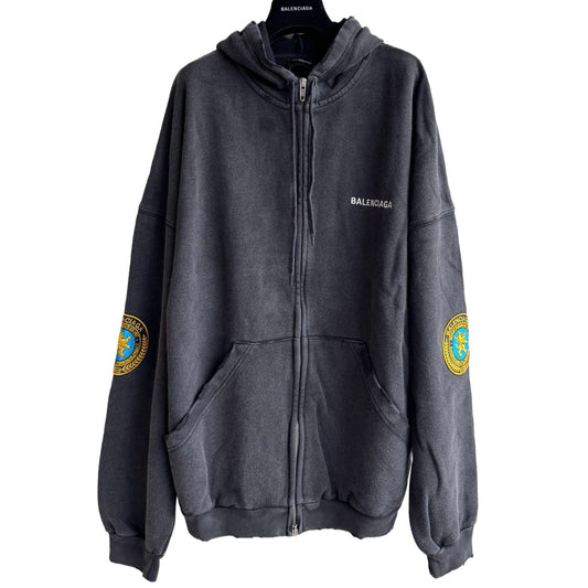 Balenciaga Uniform Patch Hoodie