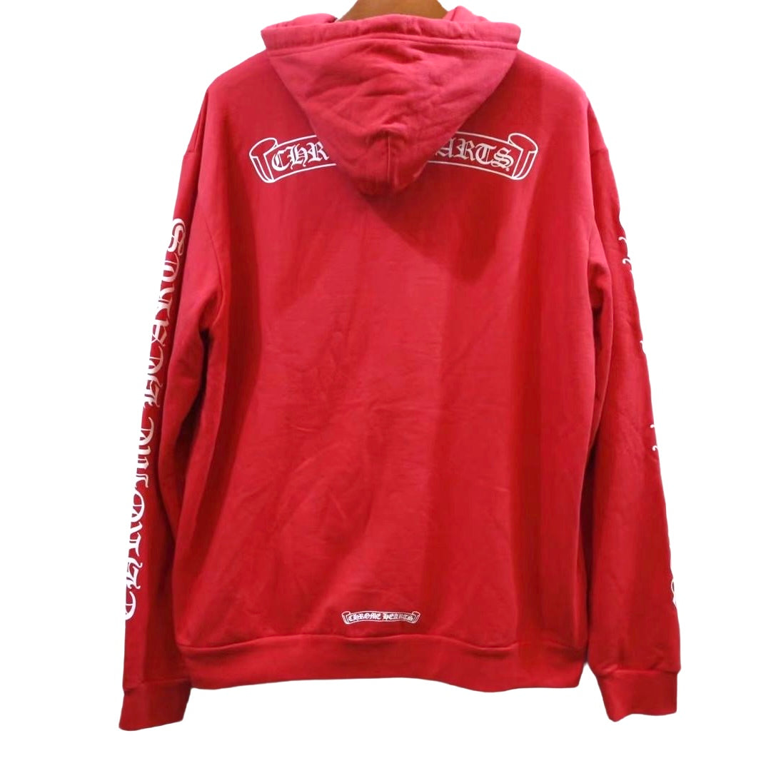 Chrome Hearts Scroll Logo Hoodie
