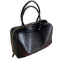 MIU MIU Black Top-Handle Leather Bag