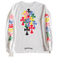 CHROME HEARTS Multicolor Cross Long Sleeve T-Shirt
