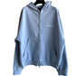 Balenciaga Regular-Fit Zip Hoodie in Blue