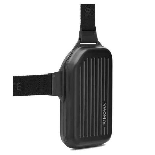 The RIMOWA Aluminum Logo Sling Clutch