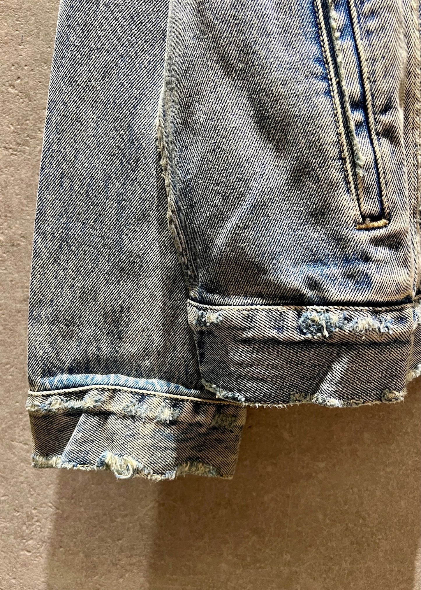 Balenciaga Embroidered Denim Jacket