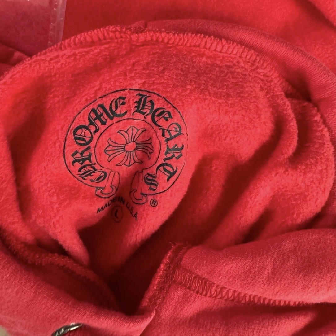 Chrome Hearts Scroll Logo Hoodie