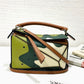 LOEWE Puzzle 10 Paula's Ibiza Kiwi Bag